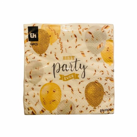 Servietter 16 pk. Party  (Minstekjøp 6 stk)